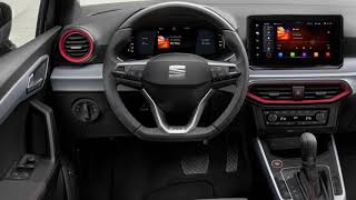 2022 Seat Arona INTERIOR Design Beautiful Details  Revamped Rugged Visual [upl. by Zoi]