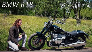 BMW R18 First Ride Review  Cruiser Perfection [upl. by Surtemed953]