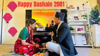 Hamro Dashain Australia ma  Happy Dashain 2081 [upl. by Llevel318]