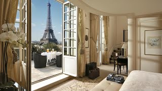 SHANGRILA PARIS  Best luxury hotel in Paris full tour in 4K [upl. by Faires]