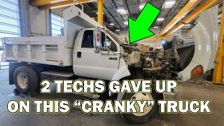 This quotCrankyquot Ford F750 wont start but why [upl. by Ailin213]