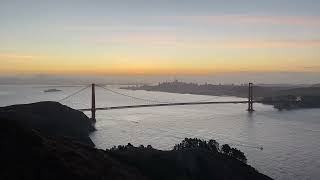 02 Nov 2024  PreSunrise HawkHill GoldenGate SanFrancisco California [upl. by Tnaryb637]