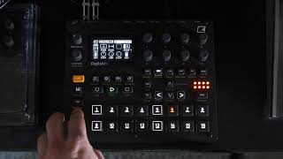 Elektron Digitakt II  2 factory patterns no talking [upl. by Okikuy128]