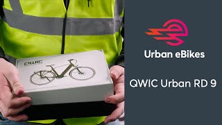 QWIC Urban RD9 Step Through Electric Bike  Setup Required For In Box Delivery [upl. by Ekusuy]