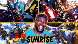 Reacting to All Sunrise Mecha Robot Openings 1975  2024 OP Reaction [upl. by Asiilanna]