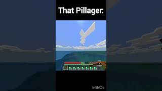 That Pillager minecraftshorts minecraftmemes [upl. by Hendel699]