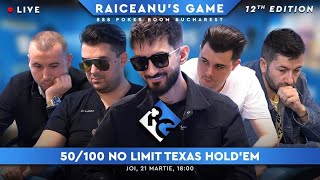 ♣ Raiceanus Game 🎥 LiveStream quotCash Gamesquot 12th Edition TX [upl. by Atnuahs]