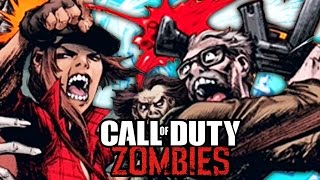 CALL OF DUTY ZOMBIES COMIC 1 BREAKDOWN  STORYLINE SECRETS OF TRANZIT CREW [upl. by Bearnard]