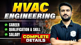 HVAC Engineering  Career Qualification amp Skill Salary Complete Details [upl. by Siramad]