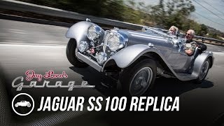 1937 Jaguar SS100 Replica  Jay Lenos Garage [upl. by Akahc]