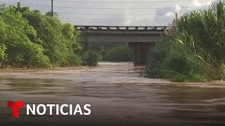 Estas son las impactantes imágenes de las inundaciones en Puerto Rico  Noticias Telemundo [upl. by Irem]