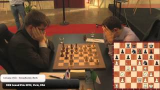 Round 10 FIDE Grand Prix 2013 Paris France [upl. by Eirellav]