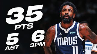 Kyrie Irving Heats Up In Minnesota For 35 PTS 6 THREES  October 29 2024 [upl. by Schwerin]