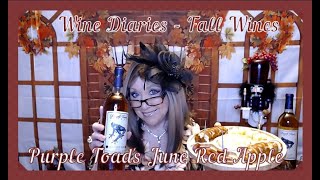 Wine Diaries Purple Toad Fall Wines winediaries winetasting purpletoadwinery purpletoad2288 [upl. by Jena611]