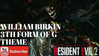 RESIDENT EVIL 2 REMAKE OST  WILLIAM BIRKIN 3RD MALFORMATION OF G THEME  EXTENTED VERSION [upl. by Artur]