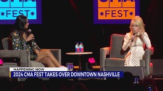 2024 CMA Fest takes over Downtown Nashville [upl. by Thedric]