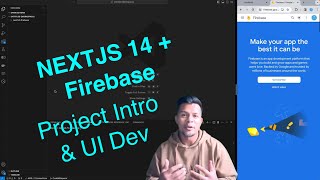 NextJS 14  Firebase App  1  Project Intro amp Basic UI Dev [upl. by Flin]