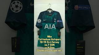 JC132 1819 Tottenham Hotspurs 3rd Jersey no7 SON Review [upl. by Adrahs]