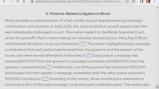 Supreme Court justice recusal denial in challenge of Illinois gun ban subject of law school review [upl. by Rednaskela483]