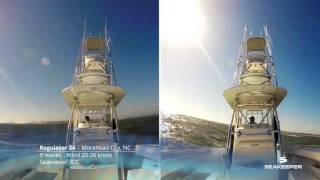 Regulator 34 Sea Trial Seakeeper 3DC [upl. by Hitt]