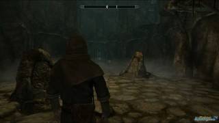 Skyrim Ustengrav Depths gate puzzle solution video tutorial [upl. by Ylirama]