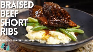 THE MOST TENDER BEEF SHORT RIBS EVER  EASY BEGINNER FRIENDLY RECIPE TUTORIAL [upl. by Nagol886]