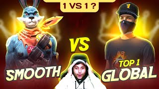 Smooth444 New Pc Gameplay 😍 vs Top 1 Global Grandmaster Squad  Garena Free Fire [upl. by Ehcram]