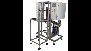 Juice pasteurizer with filling machine [upl. by Alliw]