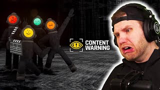 Getting HUGE Views On YouTube In Content Warning [upl. by Eimaral]