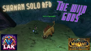 Shaman solo in Razorfen Downs for the quest quotThe Wild Godsquot [upl. by Lux]