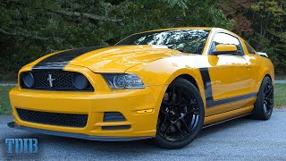 2013 Mustang Boss 302 ReviewThe Grandaddy GT350 [upl. by Gurolinick224]