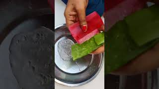 Aloe vera gel face pack  apply one hour one week  aloe vera gel for clear glowing skin [upl. by Barmen]