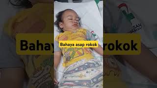 Bahaya asap rokok bronkopneumonia asaprokok babymorgan cover [upl. by Dnalyag]