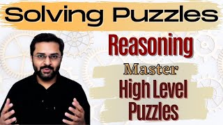 Reasoning High level puzzles  SBI PO 2017 Online Classes DAY 7 [upl. by Brina300]