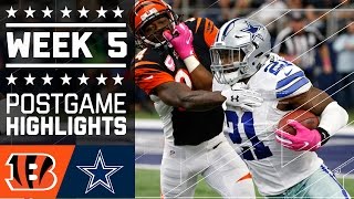 Bengals vs Cowboys  NFL Week 5 Game Highlights [upl. by Beulah]