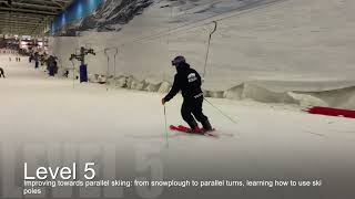 Snozone Ski Lesson Level 5 [upl. by Affer]