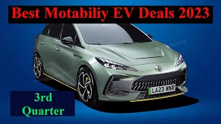 Best Motability EV Deals 2023 Third Quarter [upl. by Neelcaj]