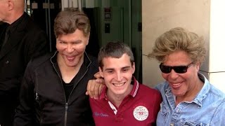 EXCLUSIVE The Bogdanoff brothers Igor and Grichka at RTL radio station in Paris [upl. by Darlleen]