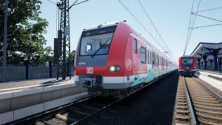 TSW 5  F8  BR 423  Kinzigtalbahn Offenbach  Hanau [upl. by Anai]