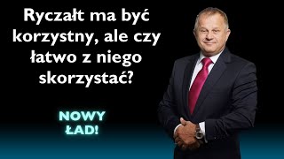 Nowy Ład – czyli ratuj się kto może Ryczałt ewidencjonowany [upl. by Mazur]