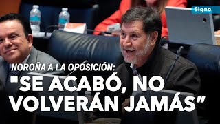 Noroña le canta al PRIAN “Se acabó” canción de Vikki Carr [upl. by Namrak]