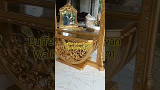 Buffet consule mewah dangdut furniture furniturejati [upl. by Nytsirt]