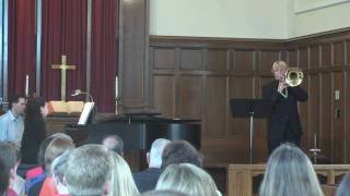 Concerto Allegro by Robert Spillman Gabriel Roberson Bass Trombonist [upl. by Anastice]