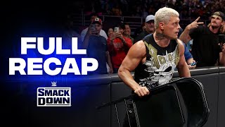 Full SmackDown highlights July 19 2024 [upl. by Lemmuela]