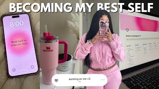 weekly vlog becoming my BEST self 💐opening up getting in the gym bible study amp selfimprovement [upl. by Claud990]