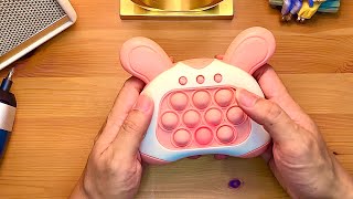 Pop IT machine Toys Puzzle Game  unboxing silent no talking Asmranson [upl. by Trenna125]