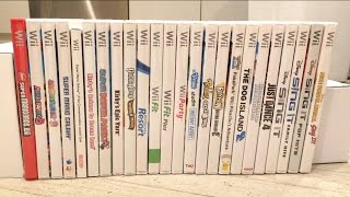 Nintendo Wii Game Collection [upl. by Claudie]