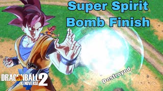 Petrifying Spit ONESHOT FAIL SSG Goku SUPER SPIRIT BOMBS Cheap Player Dragon Ball Xenoverse 2 [upl. by Gerta242]