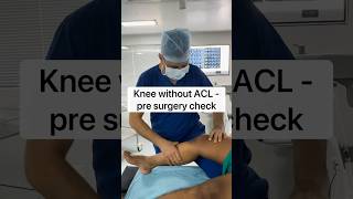 What happens if knee has no ACL  acltear shorts [upl. by Alpert658]