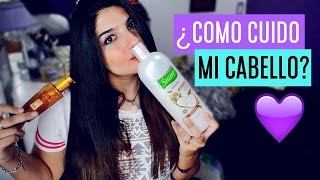 ¿CÓMO CUIDO MI CABELLO Rutina Productos Tips [upl. by Ytsur604]